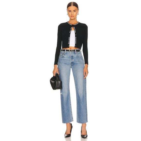 Moussy Vintage Gibraltar Straight Blue Jeans Size 29 - Picture 4 of 12